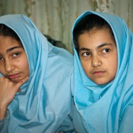 Iranian school girls