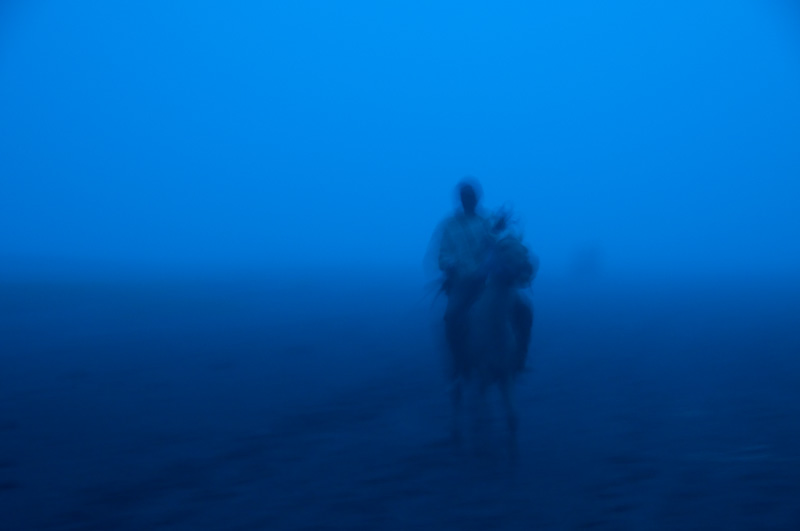 Jeździec we mgle