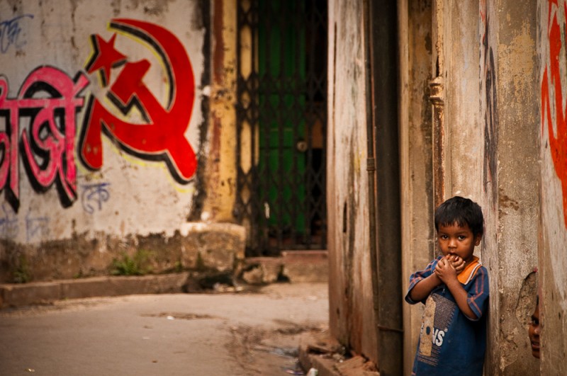 Communism on the streets of India