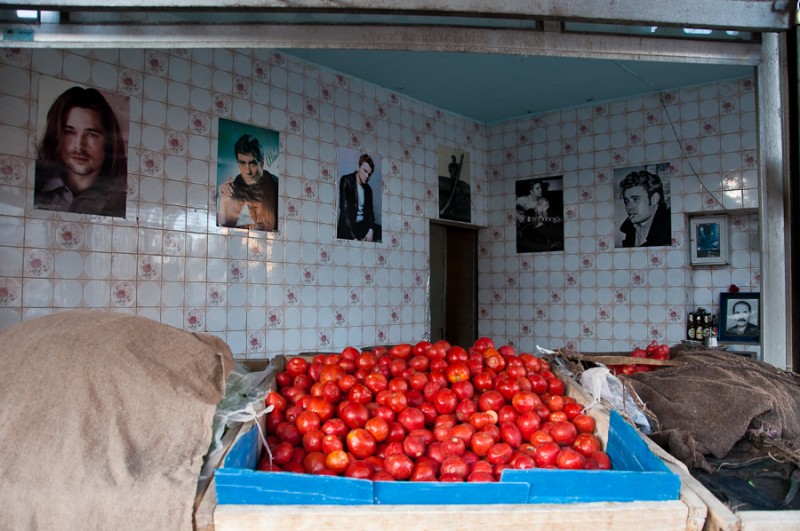Tomatoes and James Dean in Iran