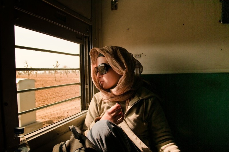 W indyjskim pociągu